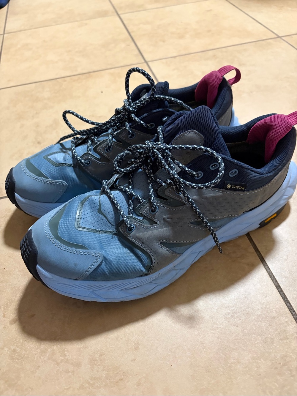HOKA GORE-TEX Blue Trail Sneakers Size 10b